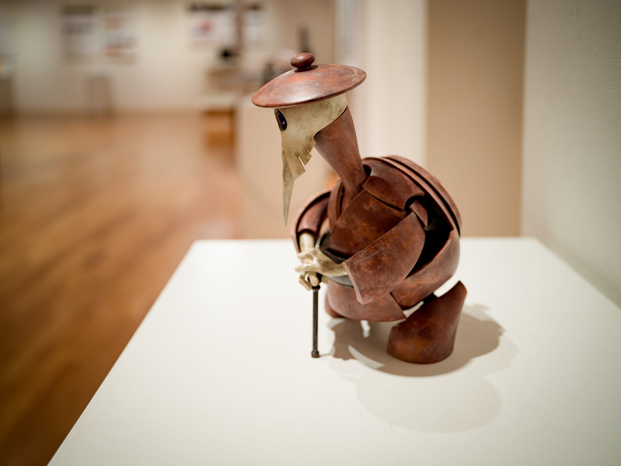 可変人形 「化け急須」