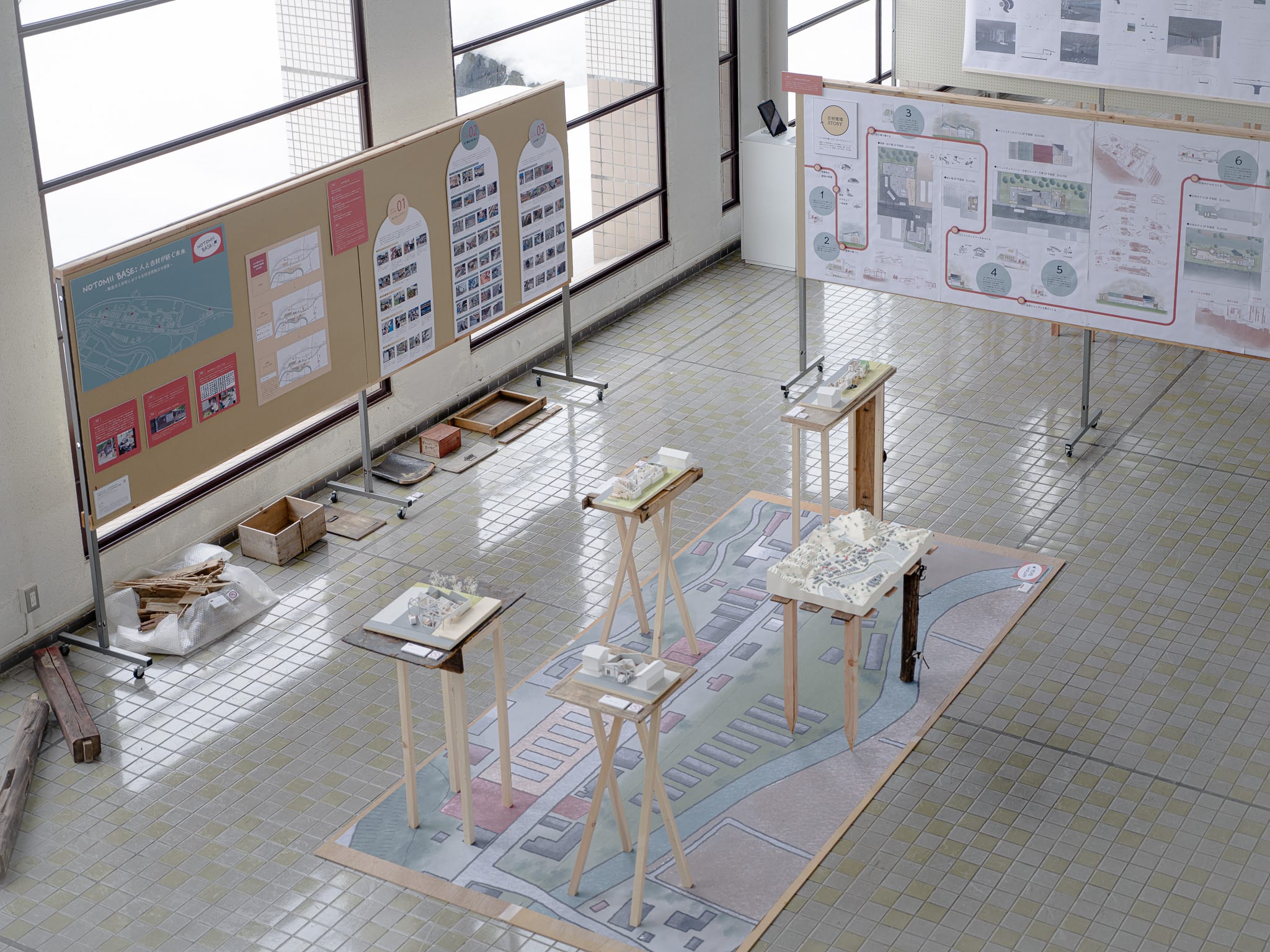 NOTOMII BASE:人と古材が紡ぐ未来 -輪島市三井町における古材活用拠点の提案-