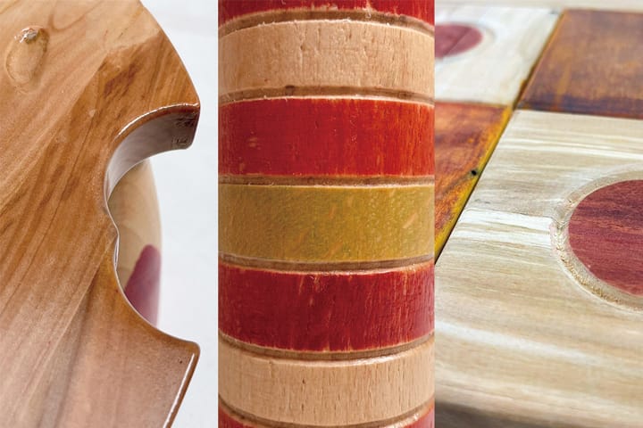 リンゴの木を家具材とする方法の検討および子ども用スツールへの応用