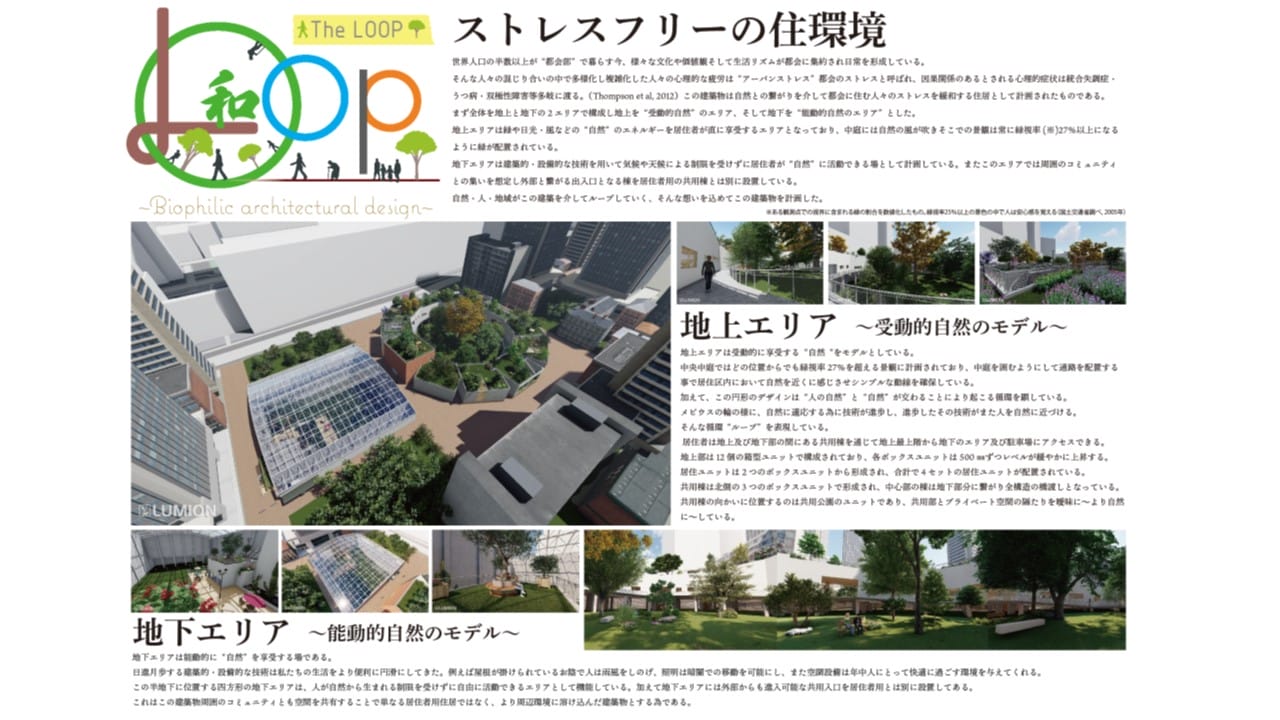 Loop ～Biophilic architectural design～