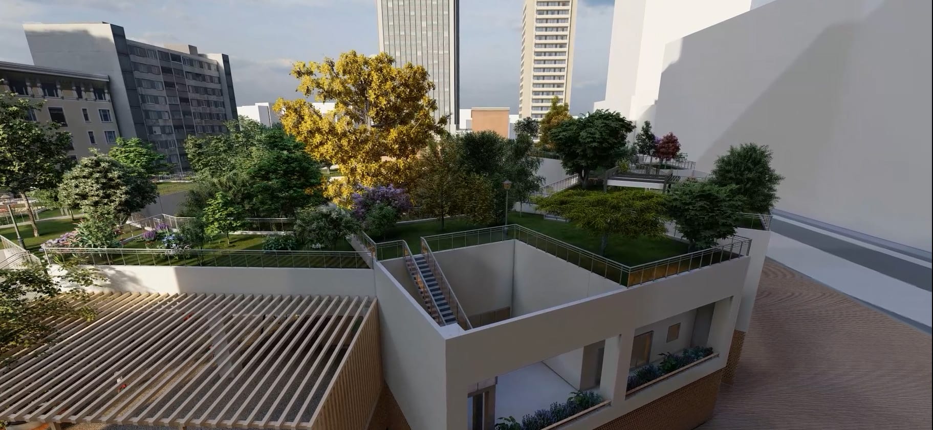 Loop ～Biophilic architectural design～