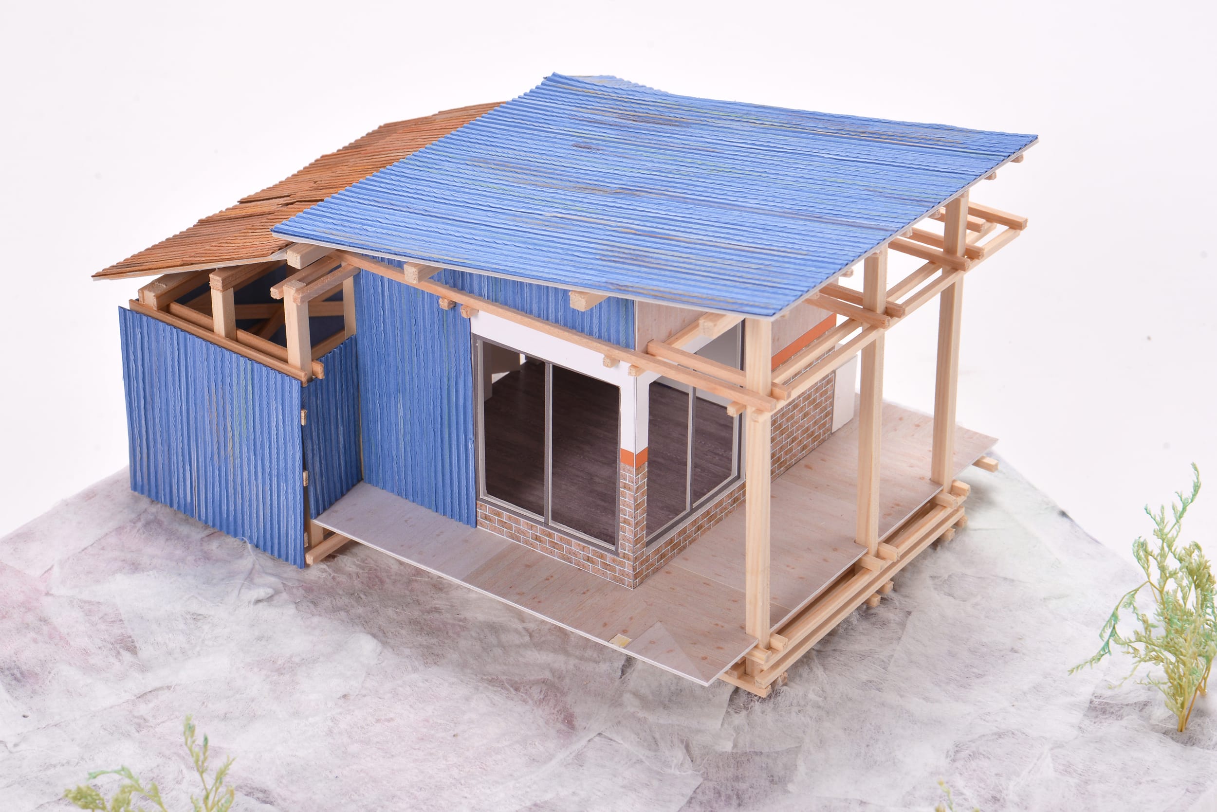 いつかのための家（郊外から緑地への解体移築計画）