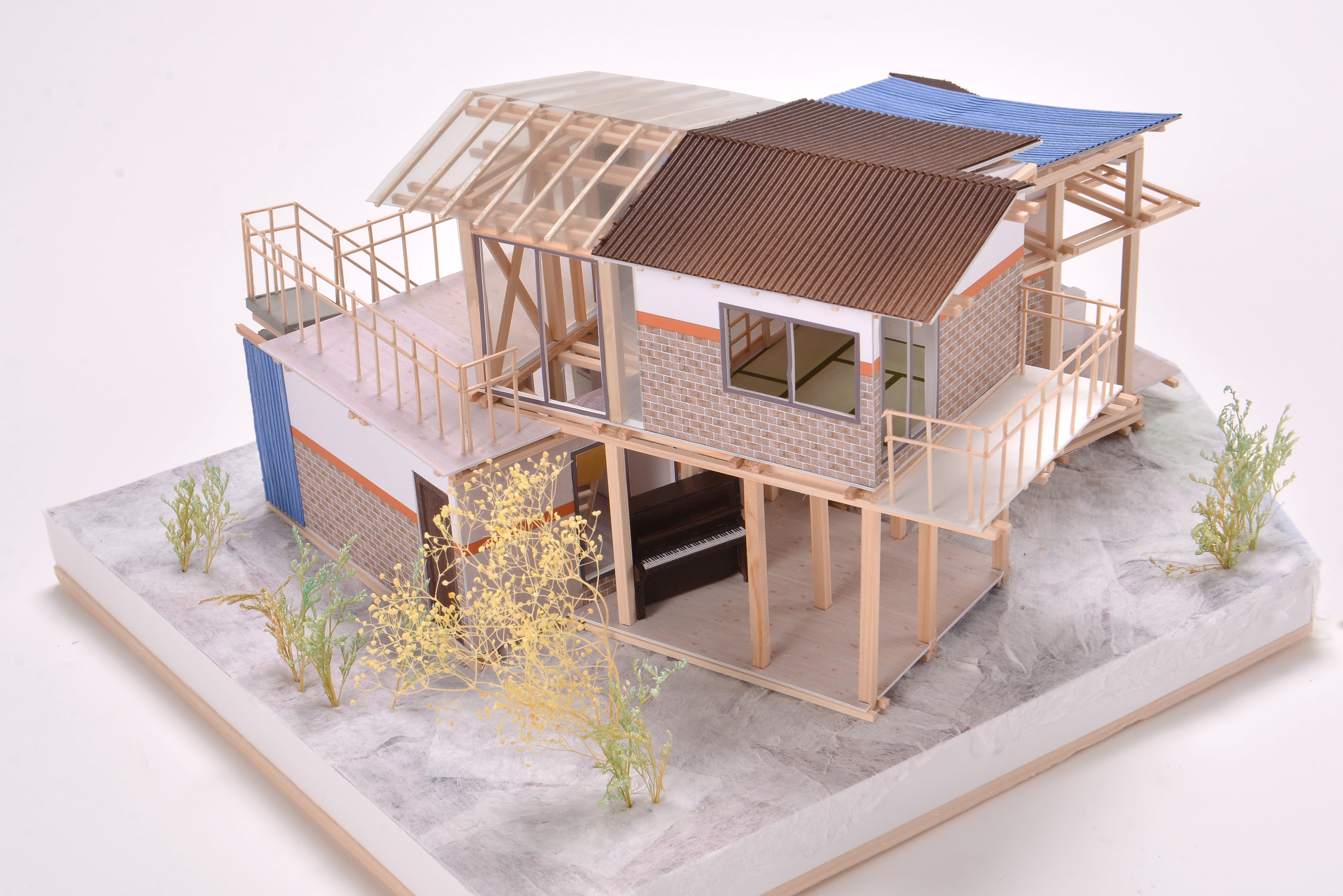 いつかのための家（郊外から緑地への解体移築計画）