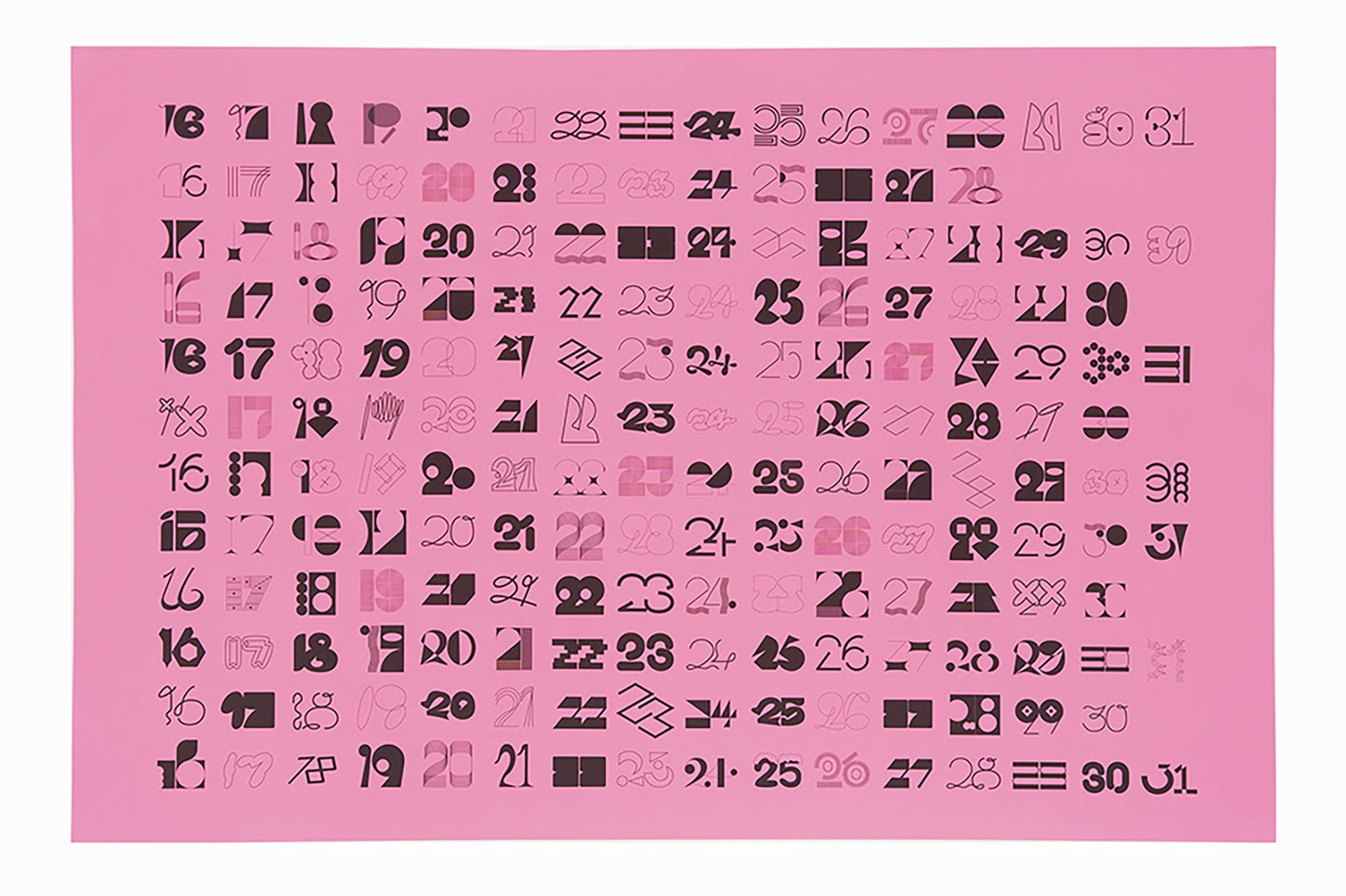 日めくりカレンダーの制作