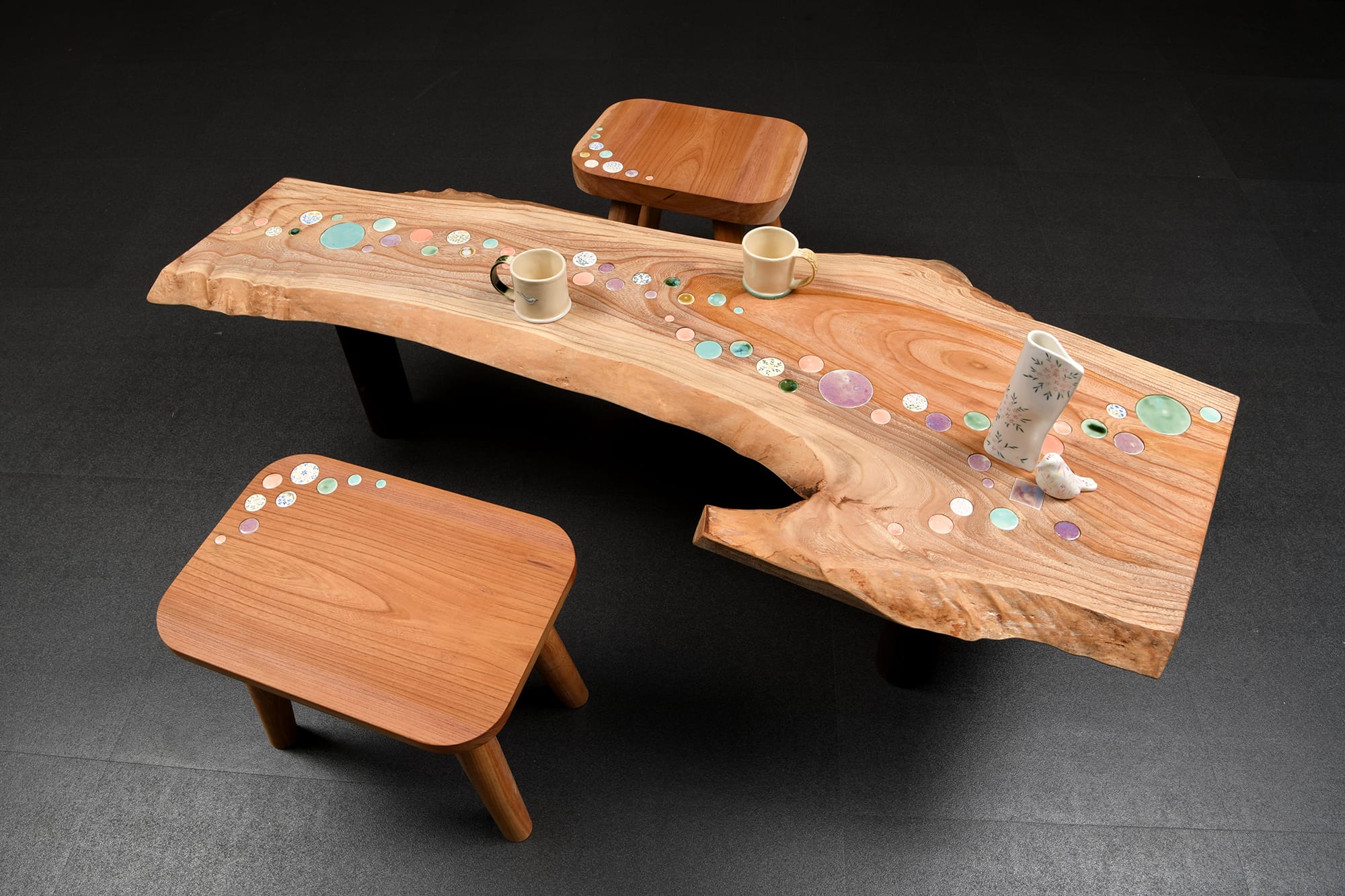 ohajiki　木とタイルのある生活