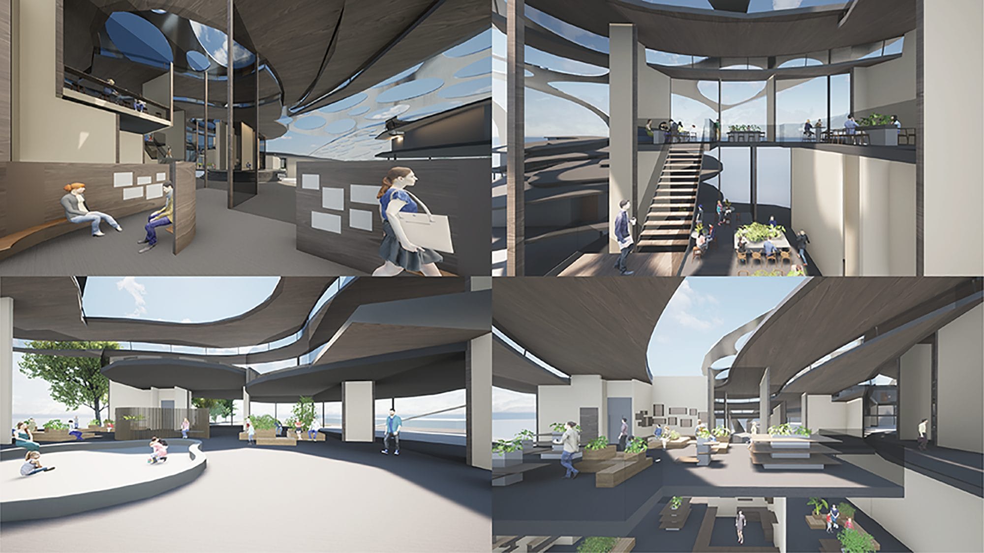 うみべのおもかげ－巡環を目的とした自然に倣う建築の創出に関する研究－