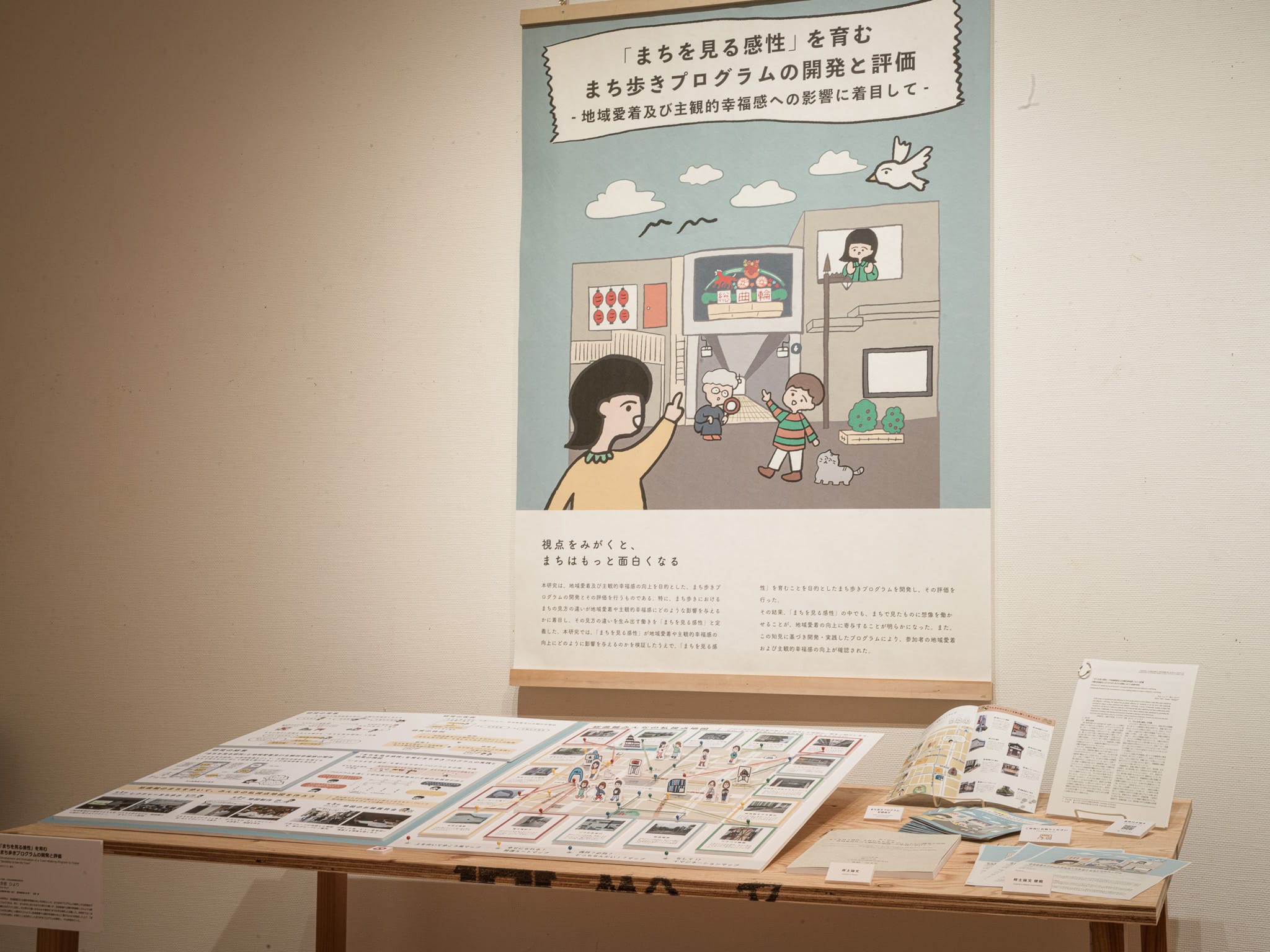 「まちを見る感性」を育むまち歩きプログラムの開発と評価 – 地域愛着及び主観的幸福感への影響に着目して-