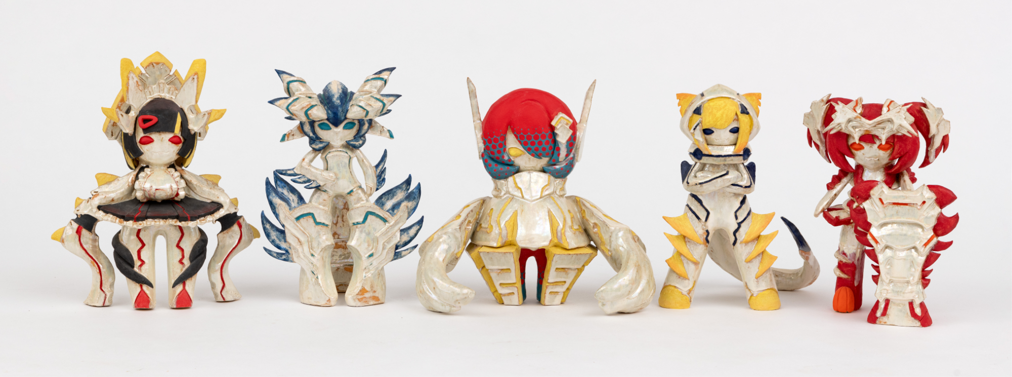 Deep-Aqua-Bots Series（-01 Aomino-、-02 Takokurage-、-03 Torazame-、-04 Uchiwa-、-05 Hanaika-）