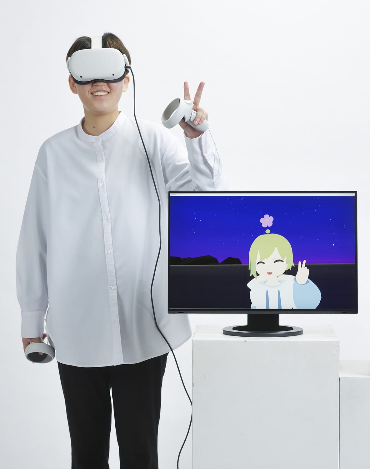 VRchatにおけるコミュニケーションを目的としたアバターの制作