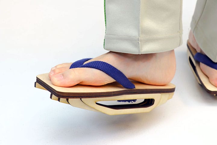 個人販売でも多くの条件に対応できる履物のデザイン提案