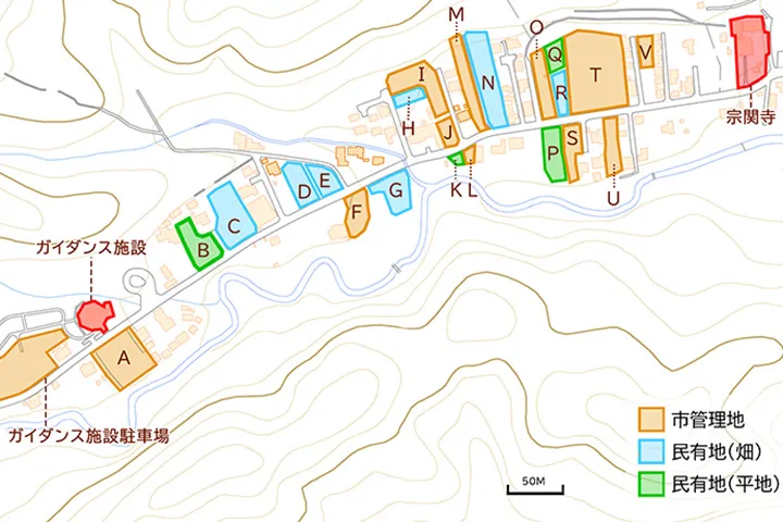 国史跡・八王子城跡の市管理地を対象とした「小さな拠点」化構想と環境整備