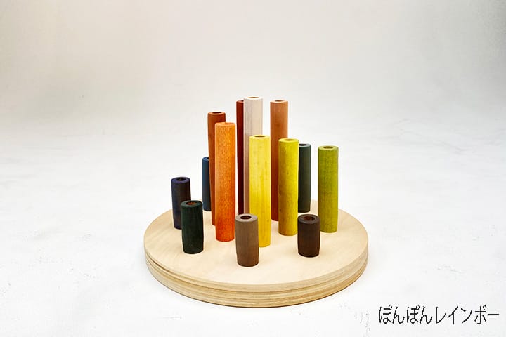 和太鼓の廃棄桴を再利用した音響玩具のデザイン 