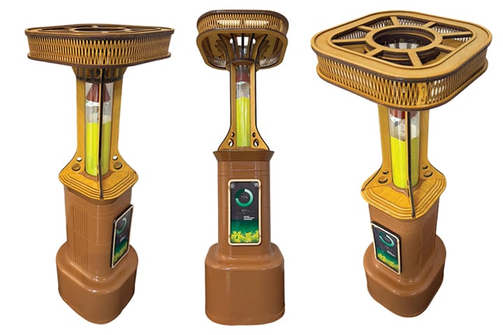 都市環境に藻類を組み込むためのデザイン提案