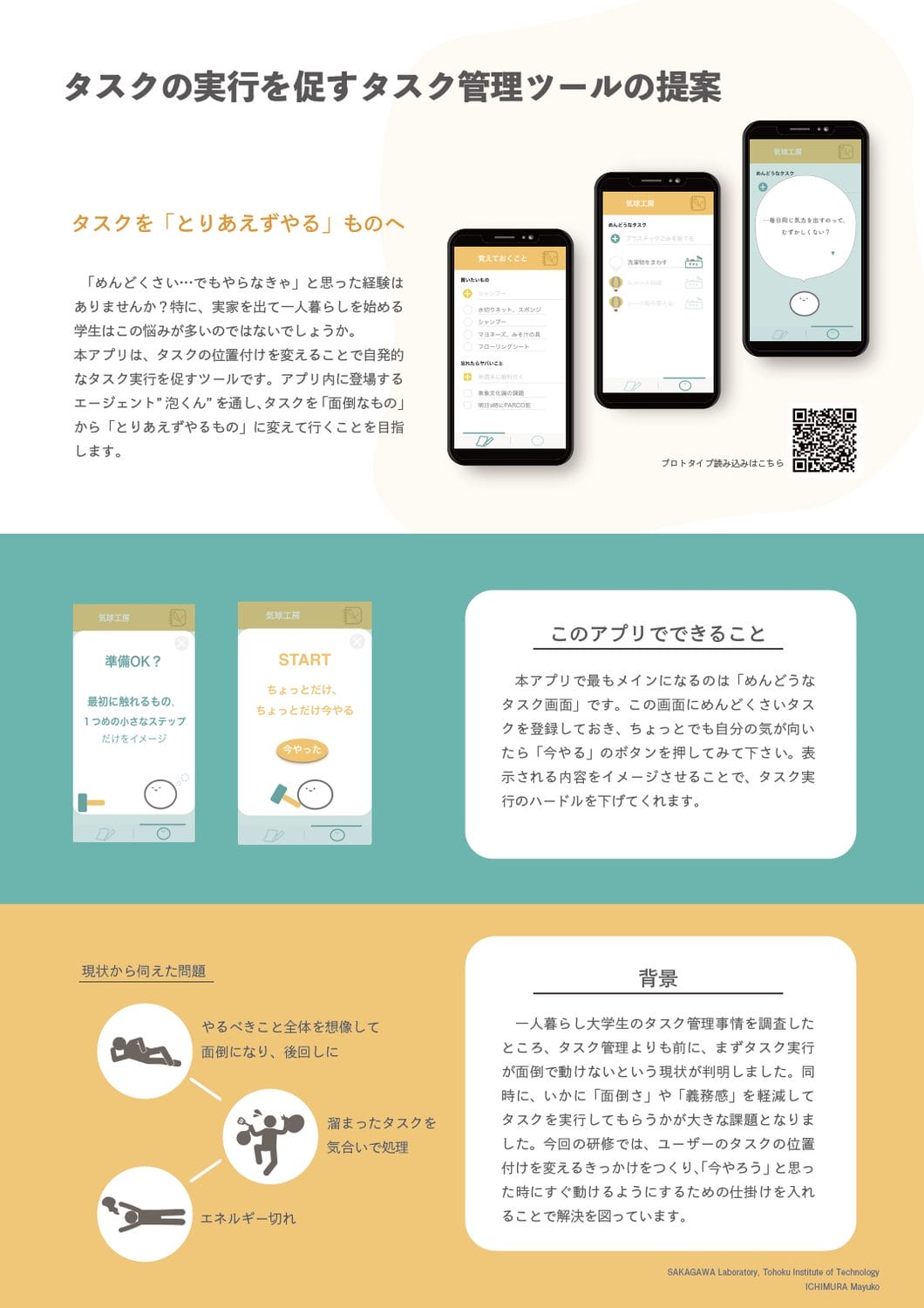 タスクの実行を促すタスク管理ツールの提案