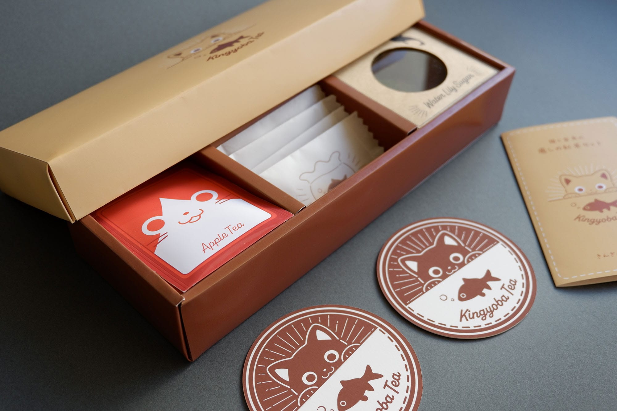 ティータイムを楽しむための商品企画 -紅茶のギフトセット「Kingyoba Tea」-