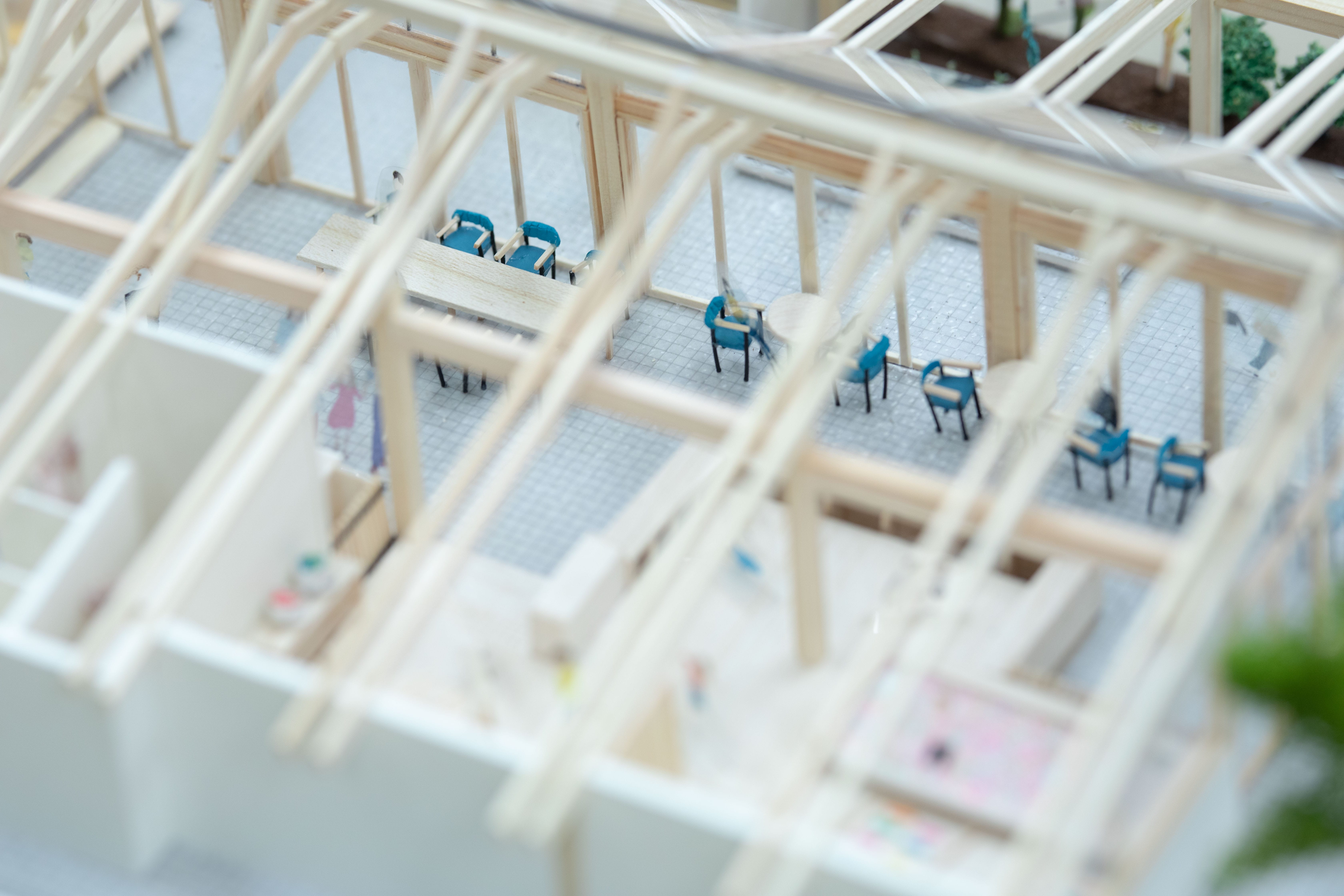 通り抜けられる食堂は笑顔いっぱい時々マルシェ