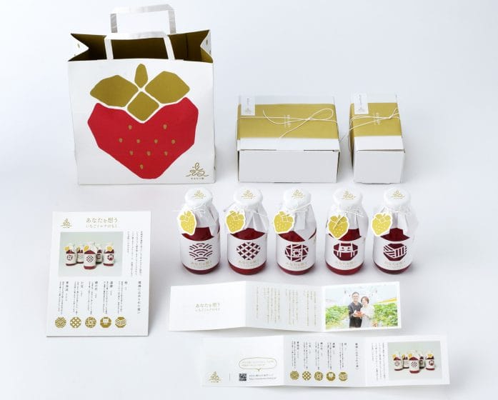 丸森のいちごを使った商品の企画とパッケージデザイン