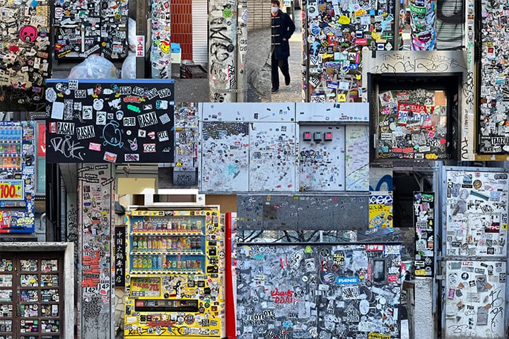 グラフィティにおけるステッカーボムの位置付け