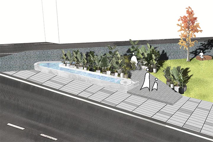 八王子市「旭町・明神町地区周辺まちづくり構想」における都市型広場のあり方