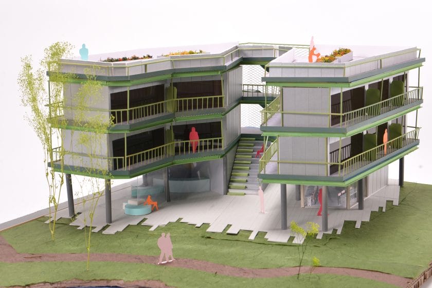 SPACE³　住・商・公の共存する新しいライフスタイル