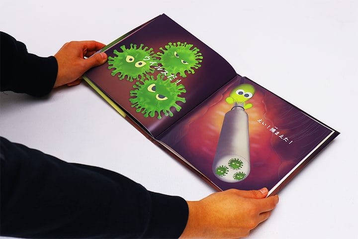 インフルエンザの検査への不安感・恐怖感を軽減するプレパレーションツール