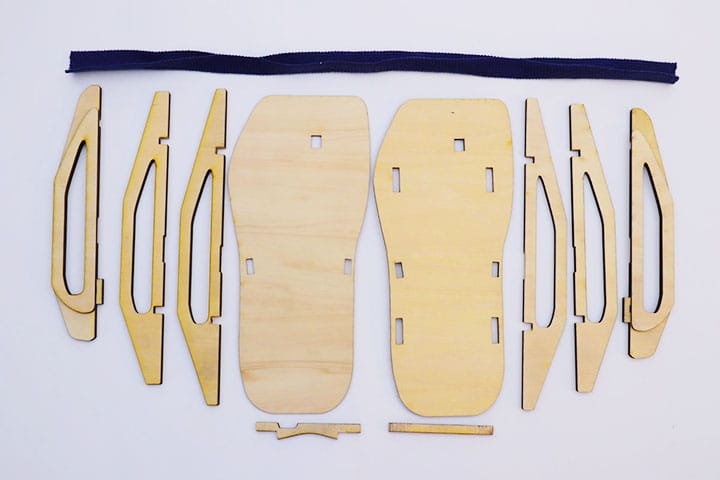 個人販売でも多くの条件に対応できる履物のデザイン提案