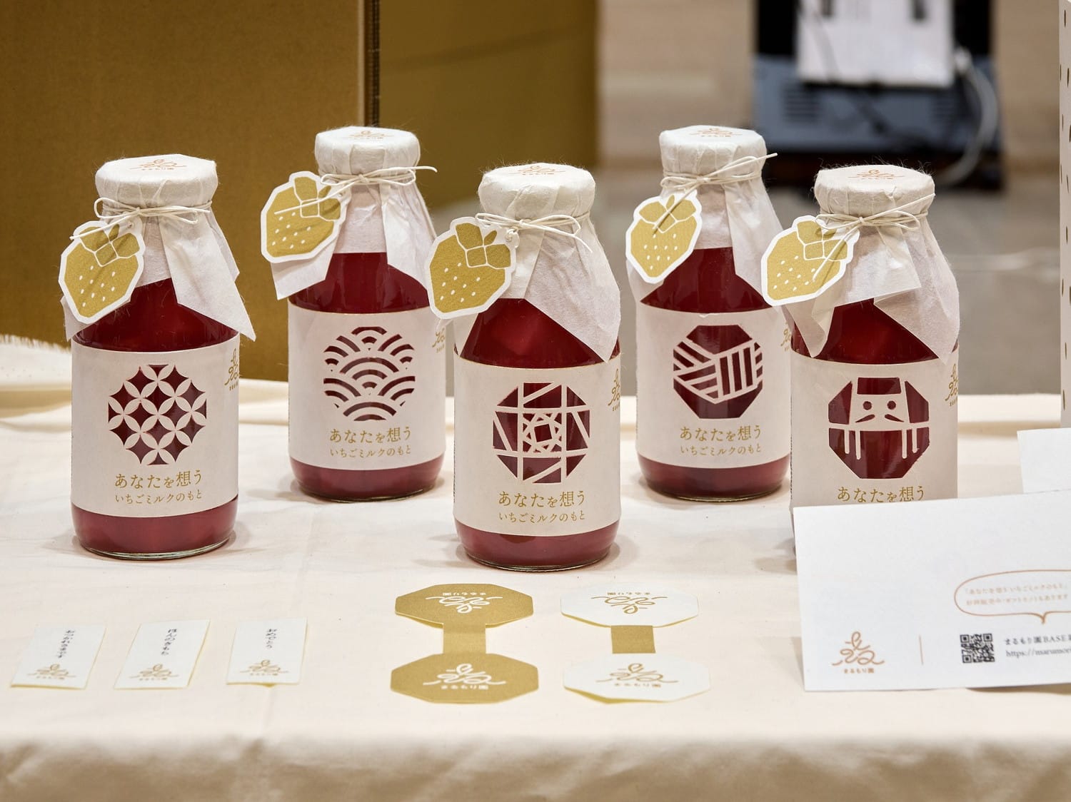 丸森のいちごを使った商品の企画とパッケージデザイン