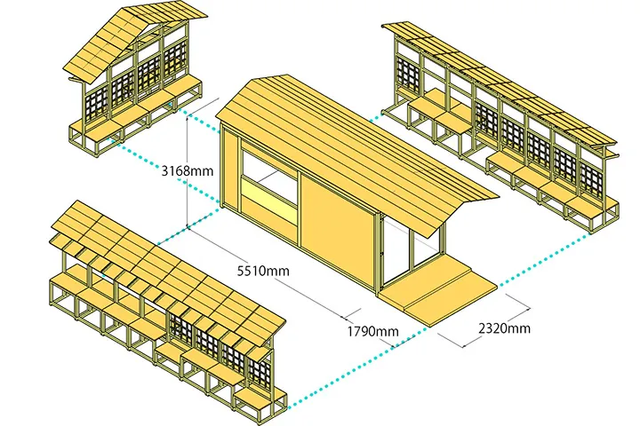 国史跡・八王子城跡の市管理地を対象とした「小さな拠点」化構想と環境整備