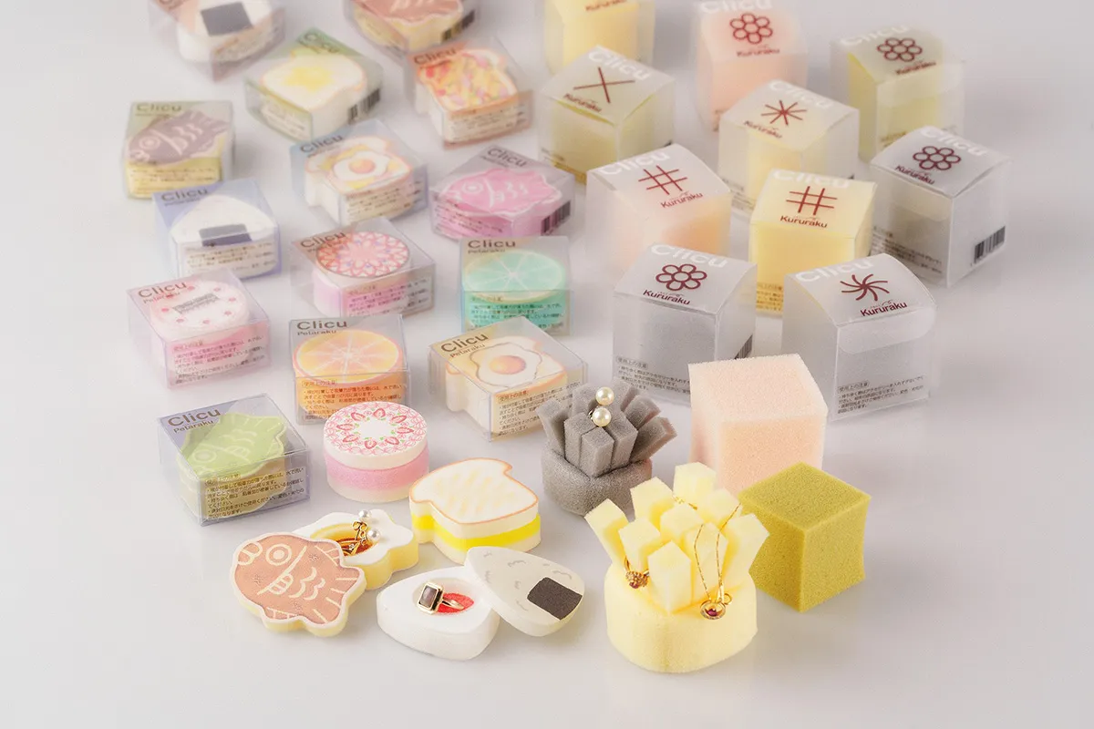 ウレタン・樹脂素材を用いた商品デザイン企画「Clicu」