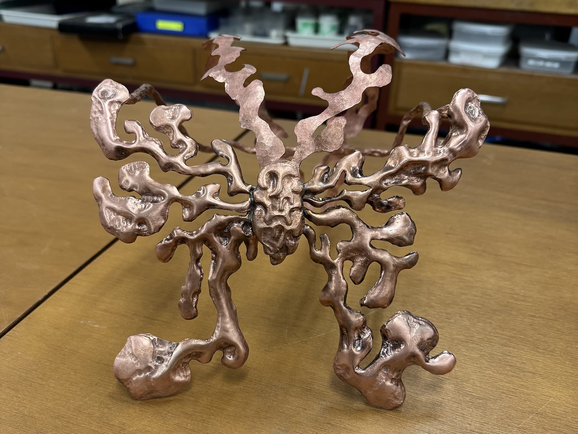 毒心－ジャコウアゲハをモチーフとしたフェイスジュエリーの制作－