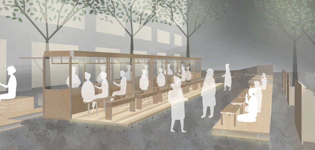 Outside In　街路をインテリア化する