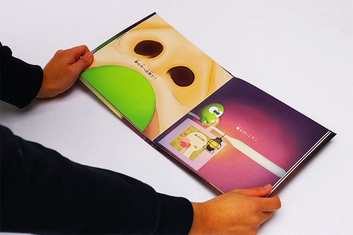 インフルエンザの検査への不安感・恐怖感を軽減するプレパレーションツール