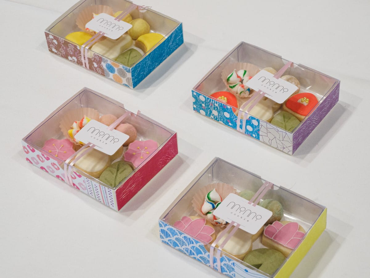 クッキーのパッケージデザイン