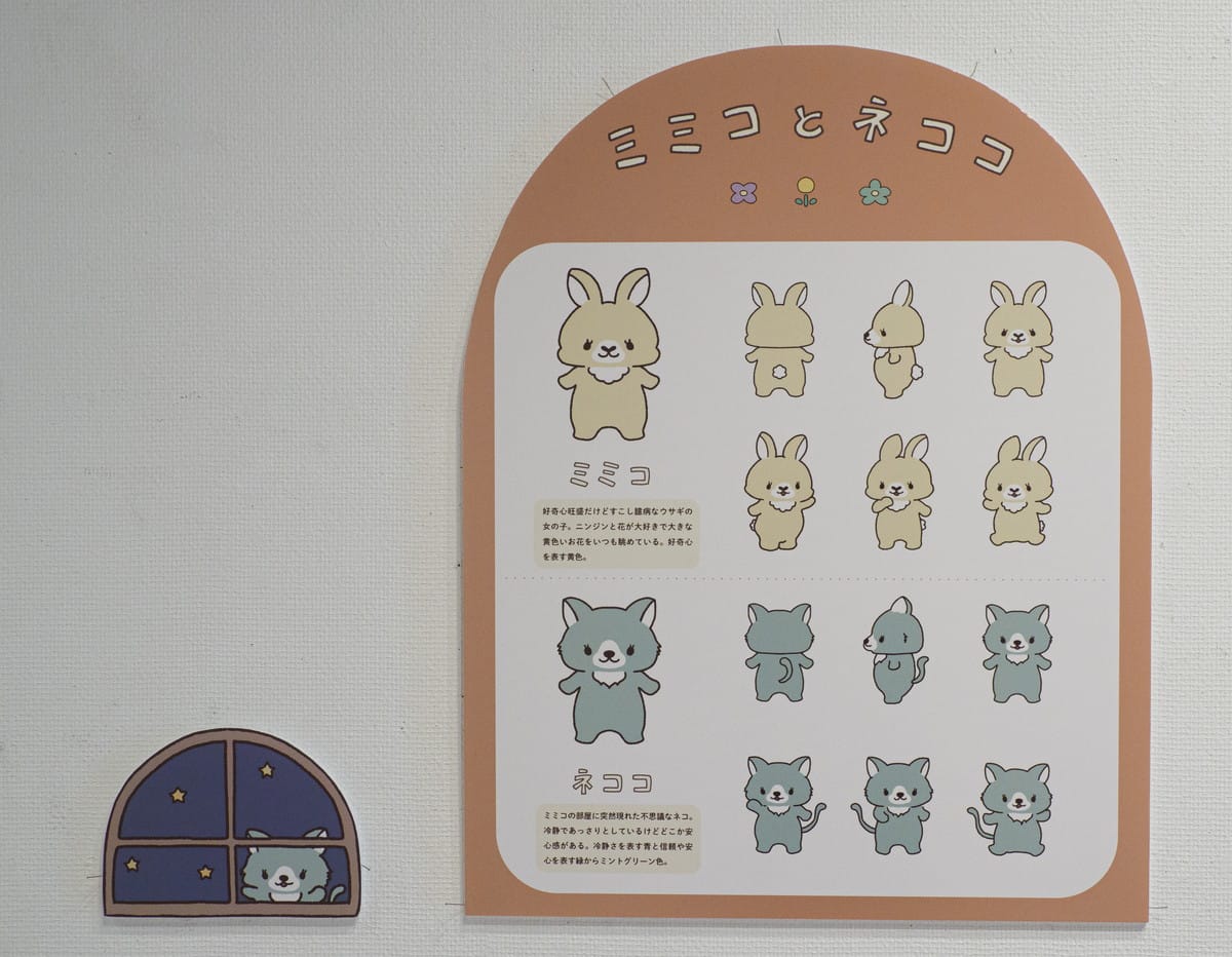 オリジナルキャラクターの制作