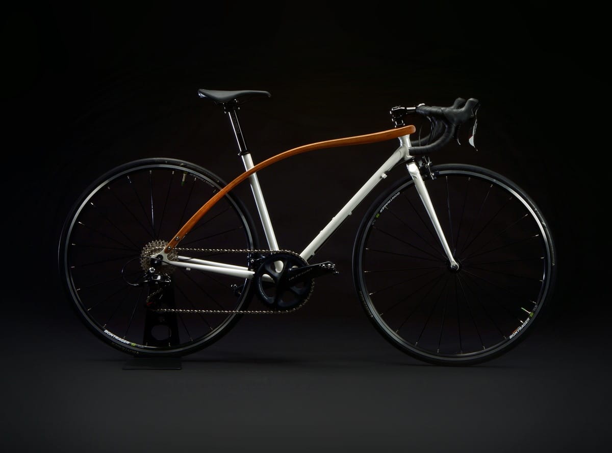 木製フレーム自転車のデザイン