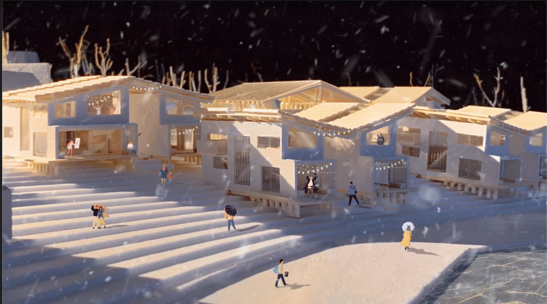 ROOF M －島根県隠岐郡知夫村におけるデュアルライフのための環境型複合施設の提案－