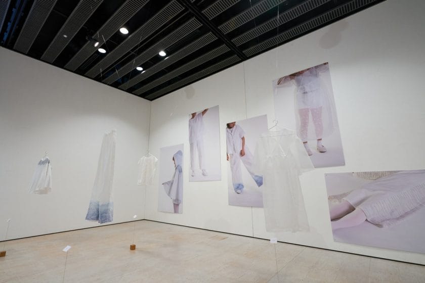 自然に触れた感覚を纏う衣類のデザイン