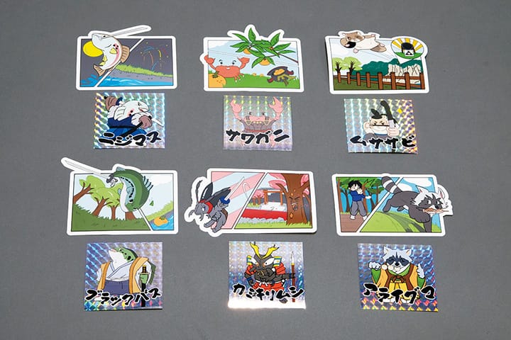 寄居町の交流人口・関係人口増加を支援するご当地ステッカー