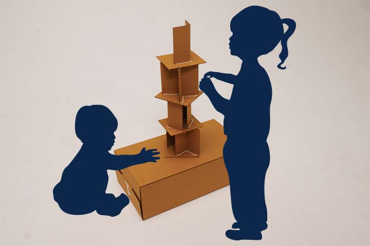 避難所生活における子どもの遊びを支える備蓄品箱のデザイン提案