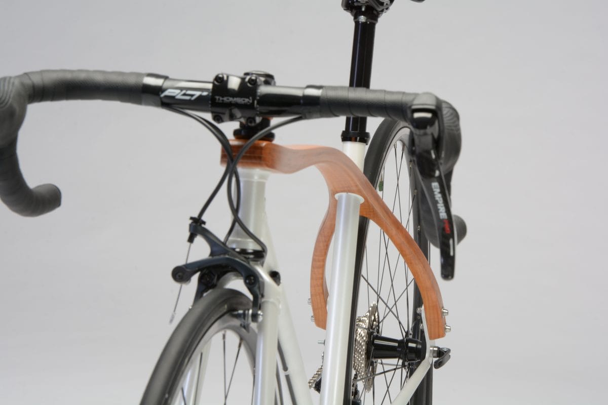 木製フレーム自転車のデザイン