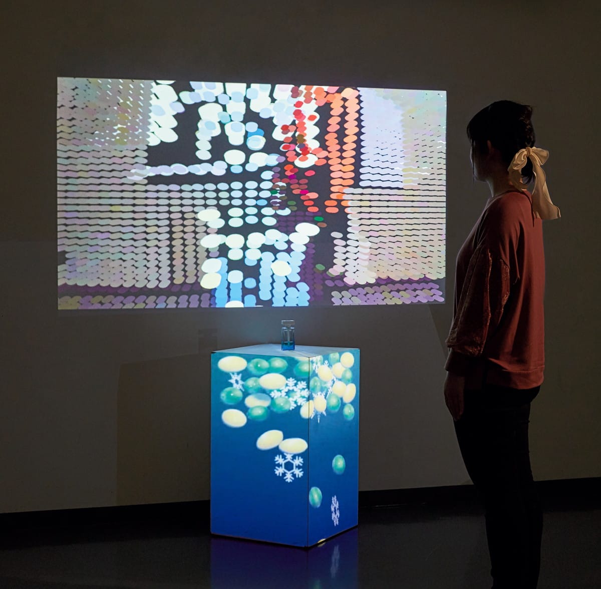 印象を伝達するプロジェクションマッピングの制作