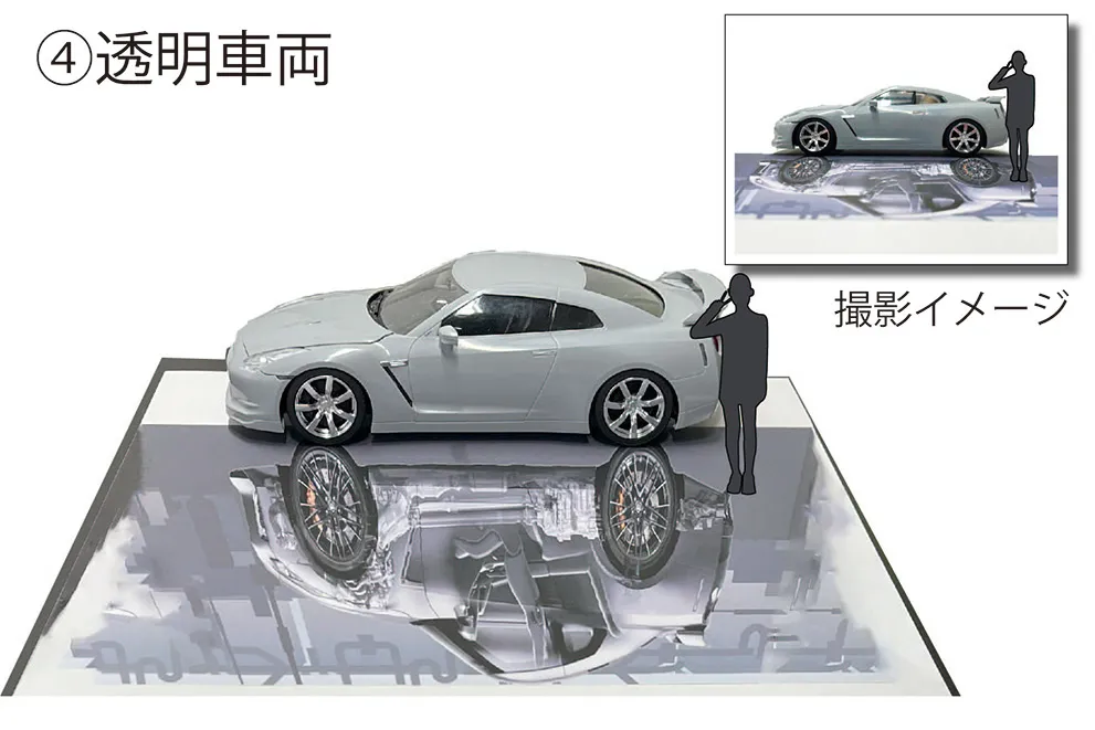 トリックアートを用いた記念撮影スポットの制作