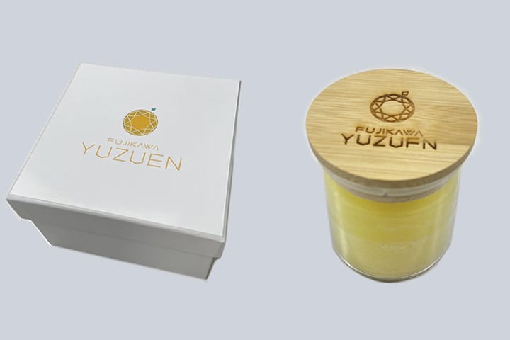 柚子キャンドルのデザイン