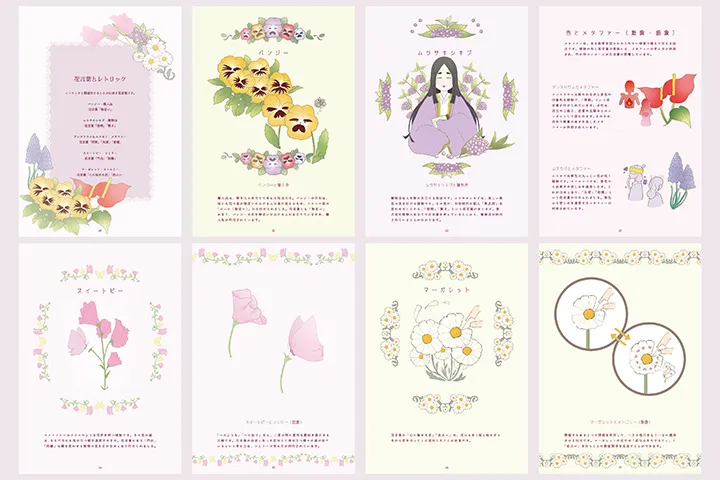 植物と花言葉の関係の調査と分析に基づいた花言葉の可視化