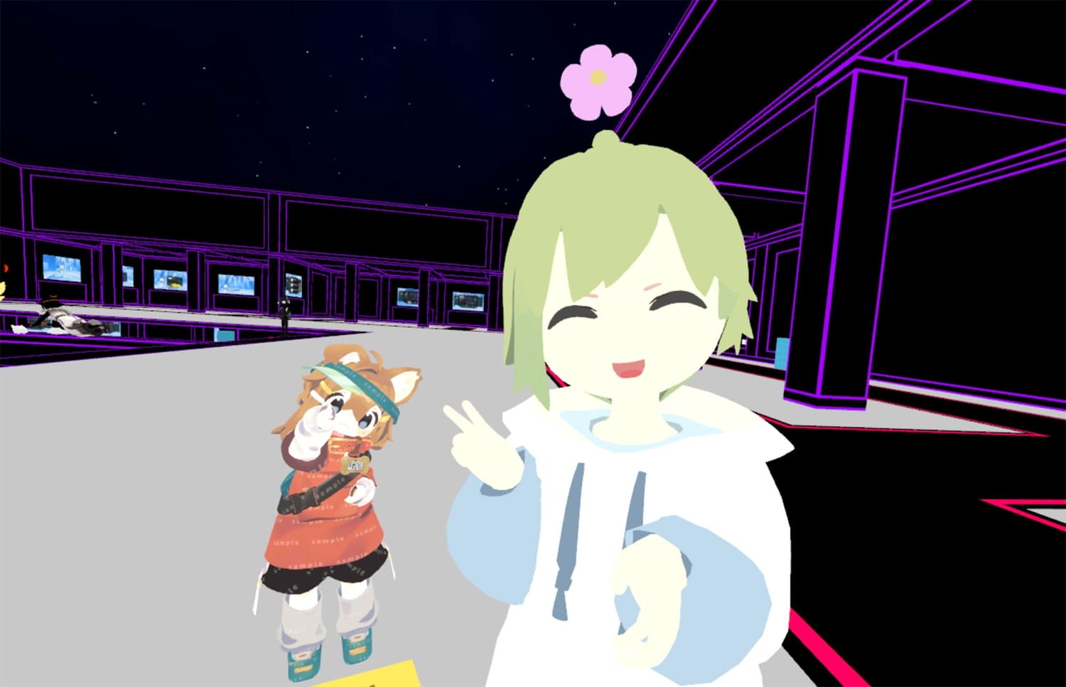 VRchatにおけるコミュニケーションを目的としたアバターの制作