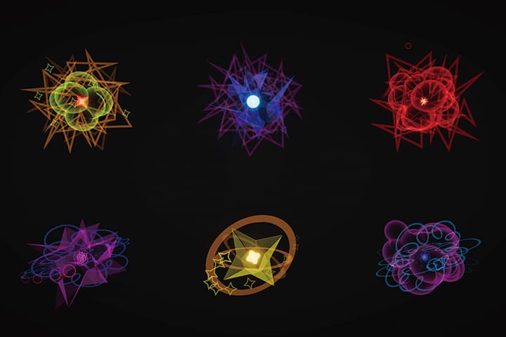 パーティクルシステムを用いたVR空間での感情表現ツールの開発