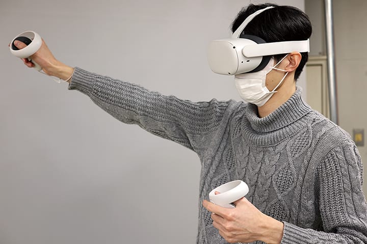 パーティクルシステムを用いたVR空間での感情表現ツールの開発