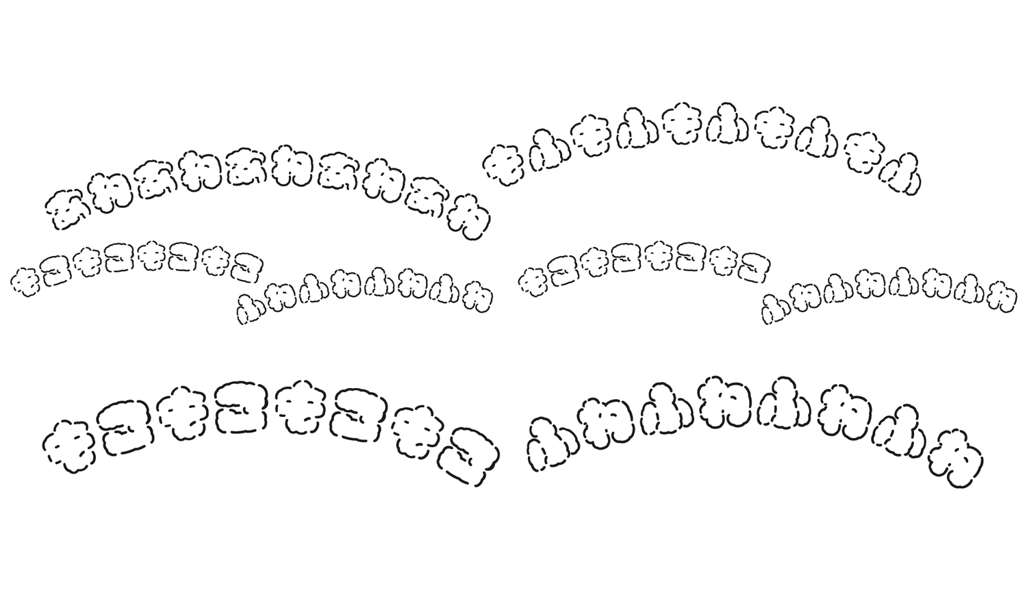 優しさと思いやりを伝える書体デザイン