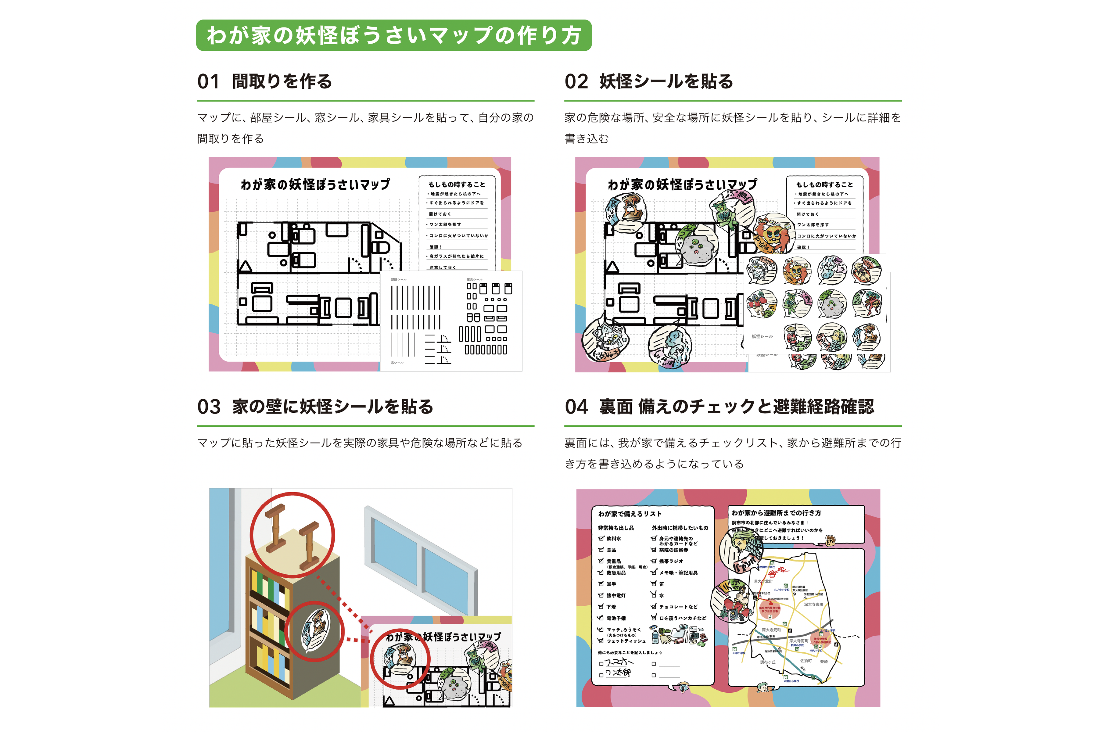 調布市における妖怪を活用した防災方法の提案