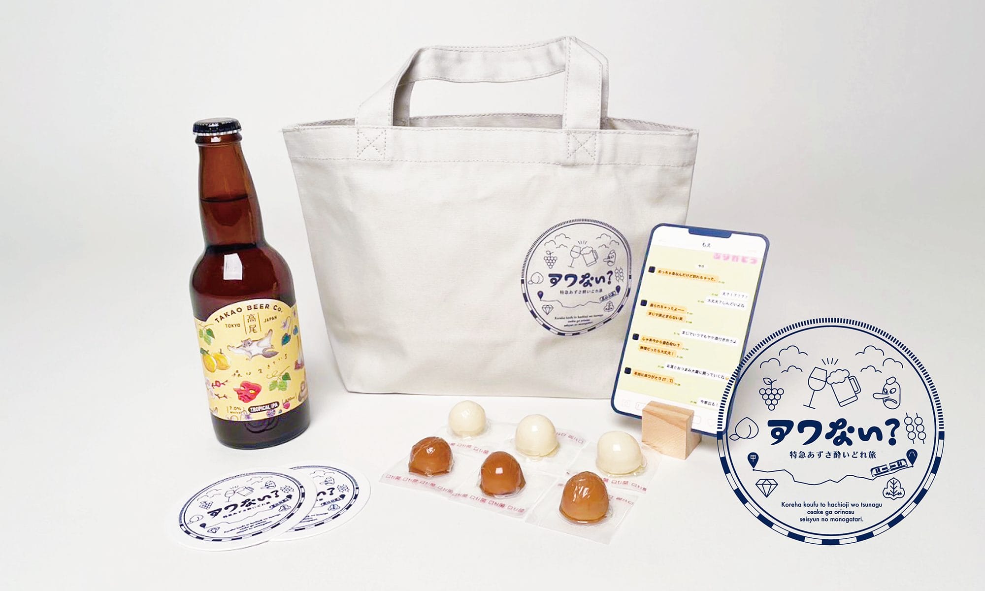 お酒を通したコミュニケーションを活性化する研究　─アワない？～特急あずさ酔いどれ旅～─